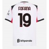 AC Milan Youssouf Fofana #19 Bortedrakt 2025-26 Kortermet